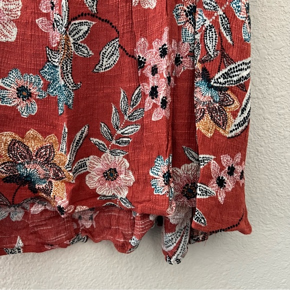 Maurices Women's Tank Top Spaghetti Strap Crochet Style Floral Flowers Lace XL - Picture 4 of 7